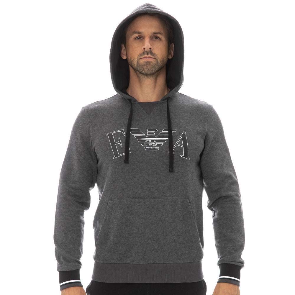 Emporio Armani Góra od pidżamy męski Iconic Terry Sweater