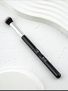 فرشاة ظلال عيون سوداء بشعيرات ناعمة، فرشاة مكياج احترافية، فرشاة مزج، مكياج العيون لفرد كونسيلر