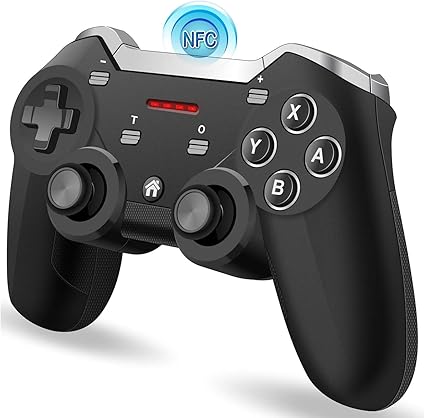 Amazon Co Jp Switch コントローラー ニンテンドースイッチ コントローラー Sanyee 任天堂switch コントローラ Nfc機能 Turbo連射 Hd振動 ジャイロ 加速度センサー可能 Bluetooth接続 無線 ワイヤレスゲームハンドル 人間工学デザイン 高耐久ボタン グリップ式ゲーム
