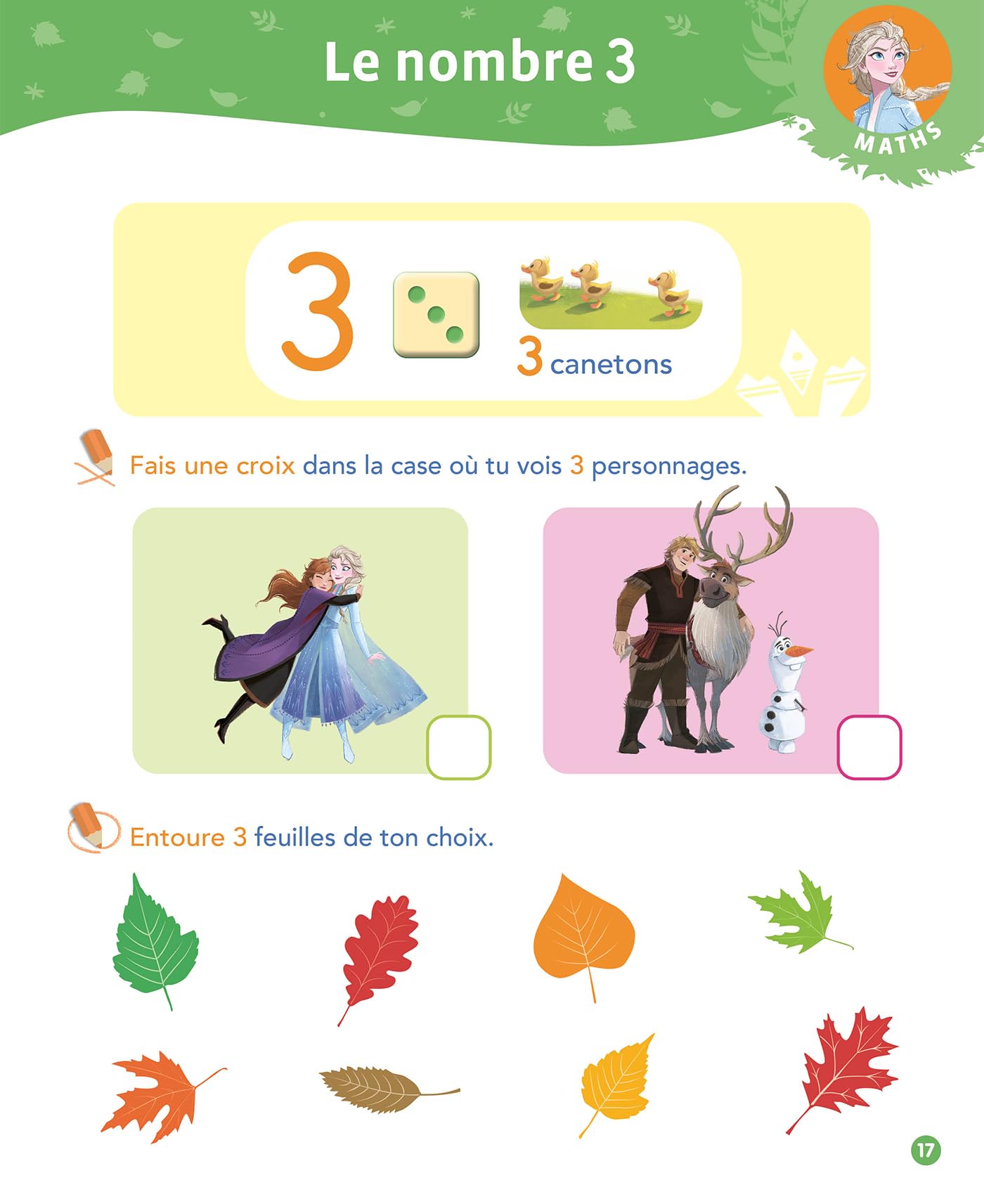 Disney - La Reine des Neiges 2 - Mon année Petite Section (3-4 ans)