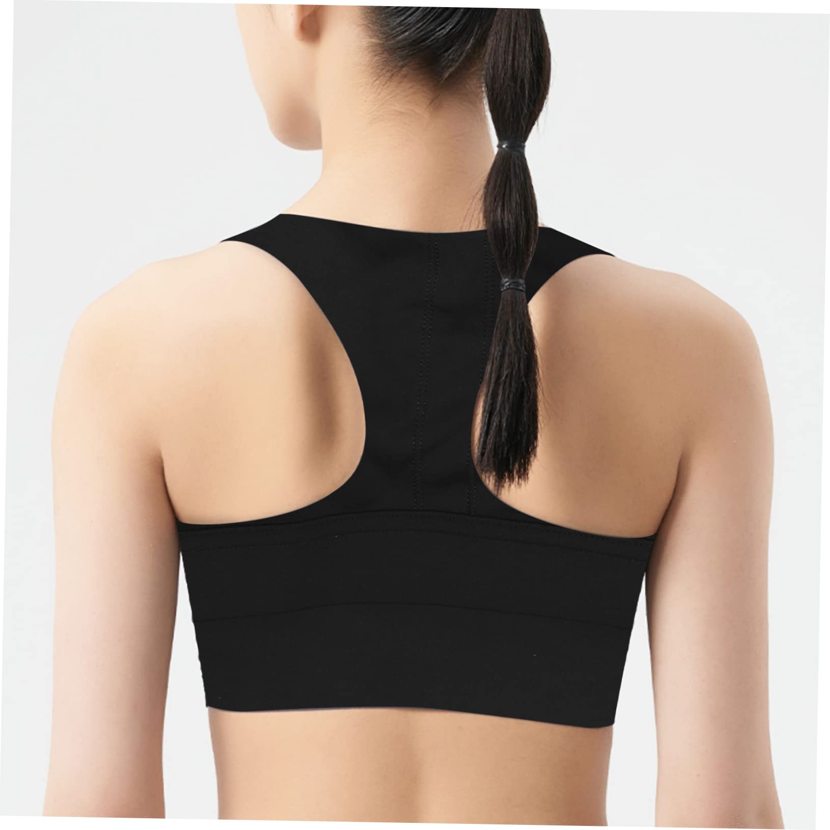 VANZACK Schwarzes Yoga‑sportoutfit Damen aus Nylon für Running und Jogging