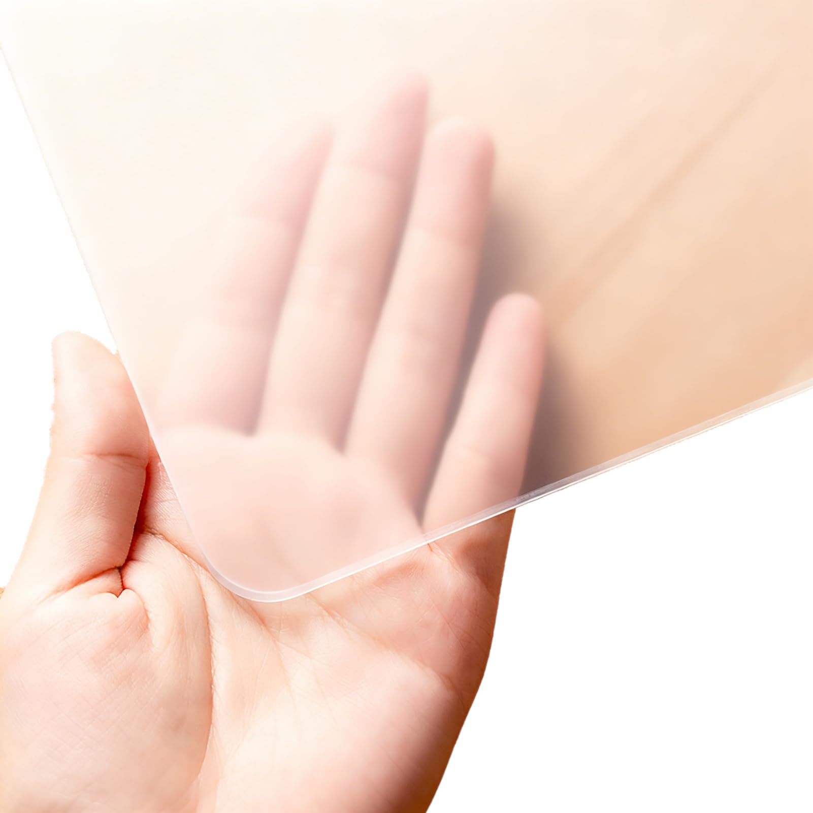 Wodoodporna przezroczysta plastikowa pokrywa na stół, gruby plastikowy obrus z PVC, wodoodporna zmywalna winylowa narzuta na stół, na wesele, imprezę, biurko w biurze, kuchnię