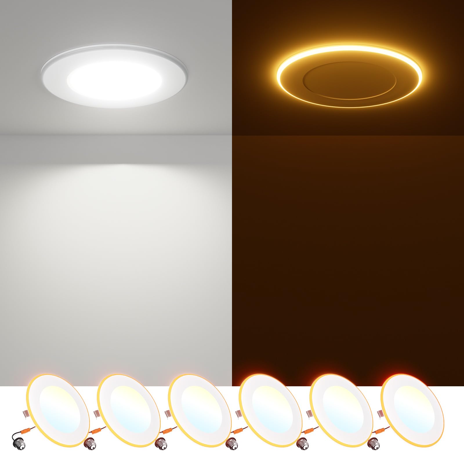 FREELICHT LED Recessed Lighting - Night Light & 5CCT -12