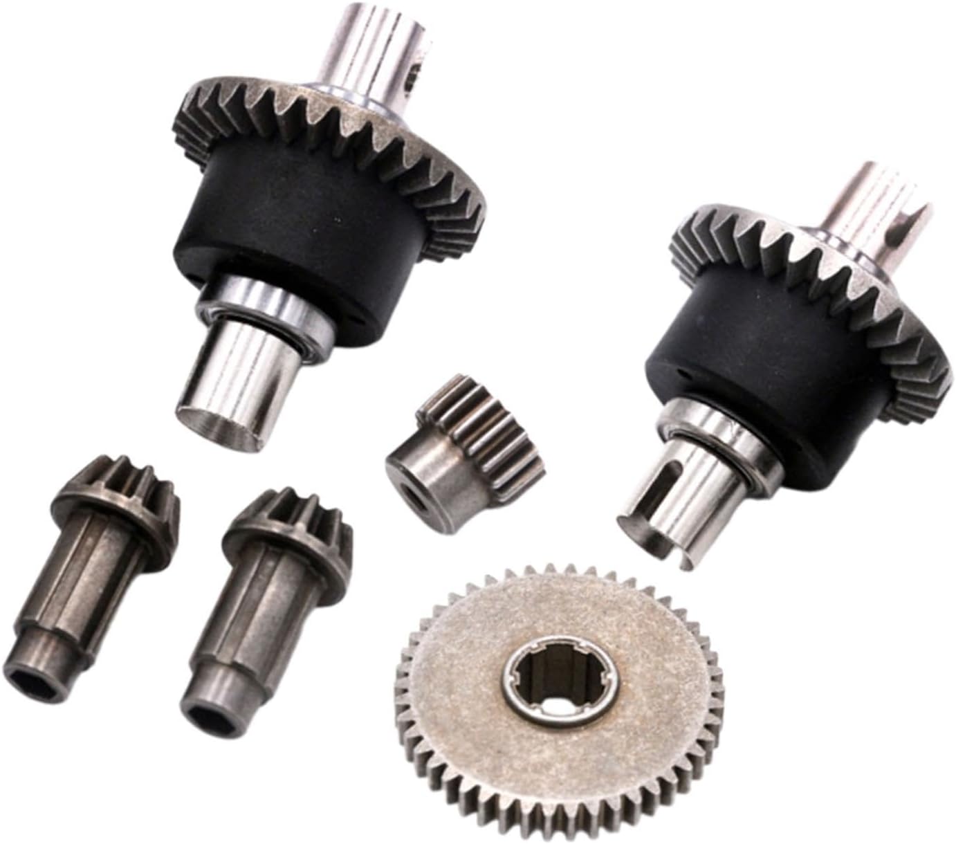 Generic RC Differential Gear Set Upgrade Accessory for 1/16 16101 16102 RC Model, 4cmx3cm