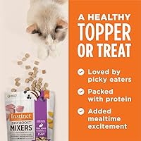 Vista 7 de Instinct Guarnición liofilizada de alimento para gato Raw Boost Mixers sin granos, receta completamente natural de Nature's Variety, Conejo