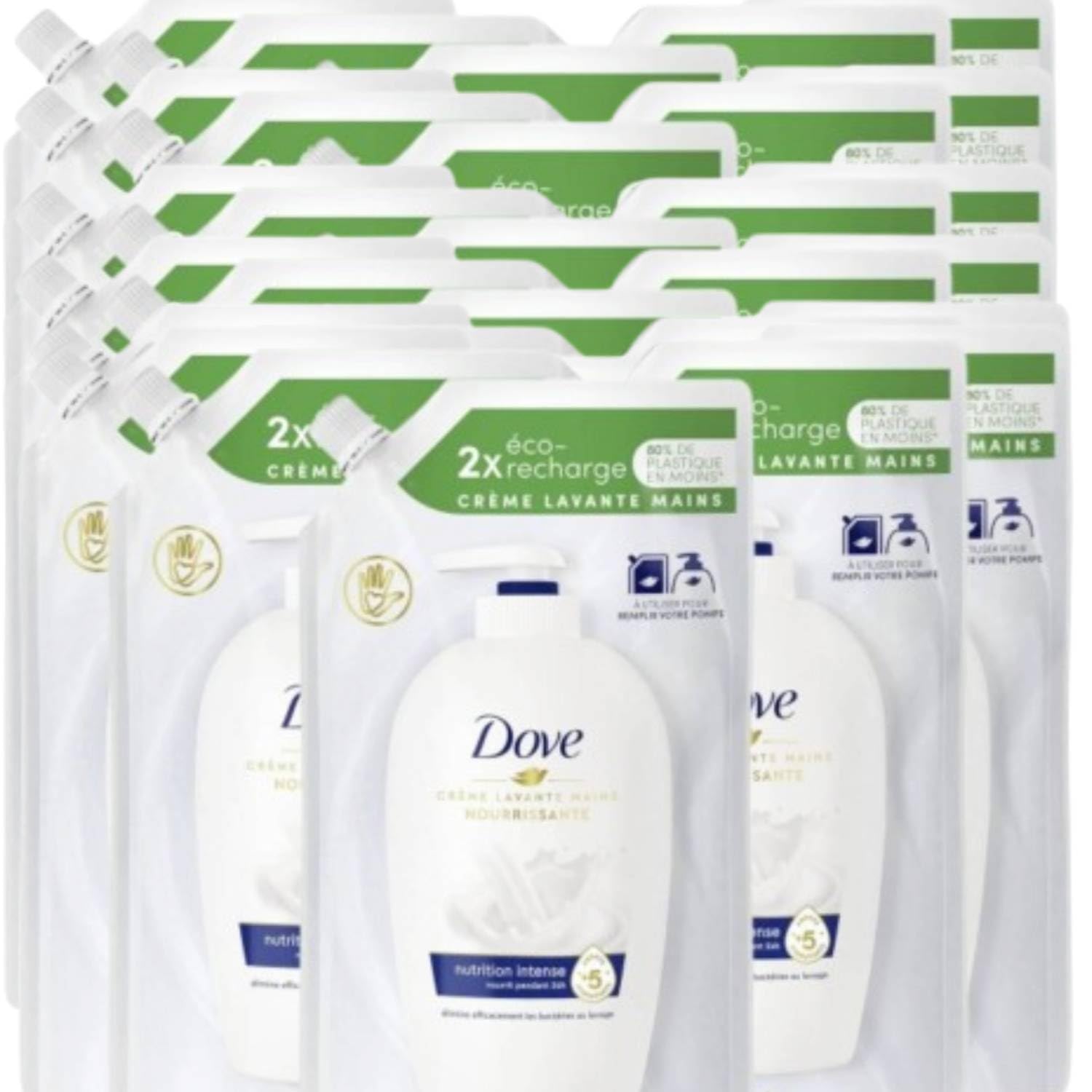Dove Oryginalny wkład do mydła w płynie do rąk 500 ml (30 sztuk)