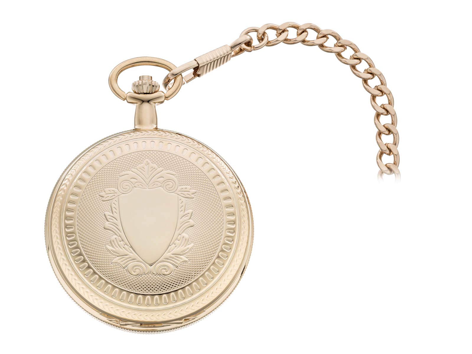Eichmüller Since 1950 - Orologio da tasca meccanico a carica manuale, con catena inclusa