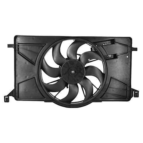 Miniatura 3 de Conjunto de ventilador de radiador compatible con Ford Focus 2.0L 2012-2018 sin turbo, gas o eléctrico