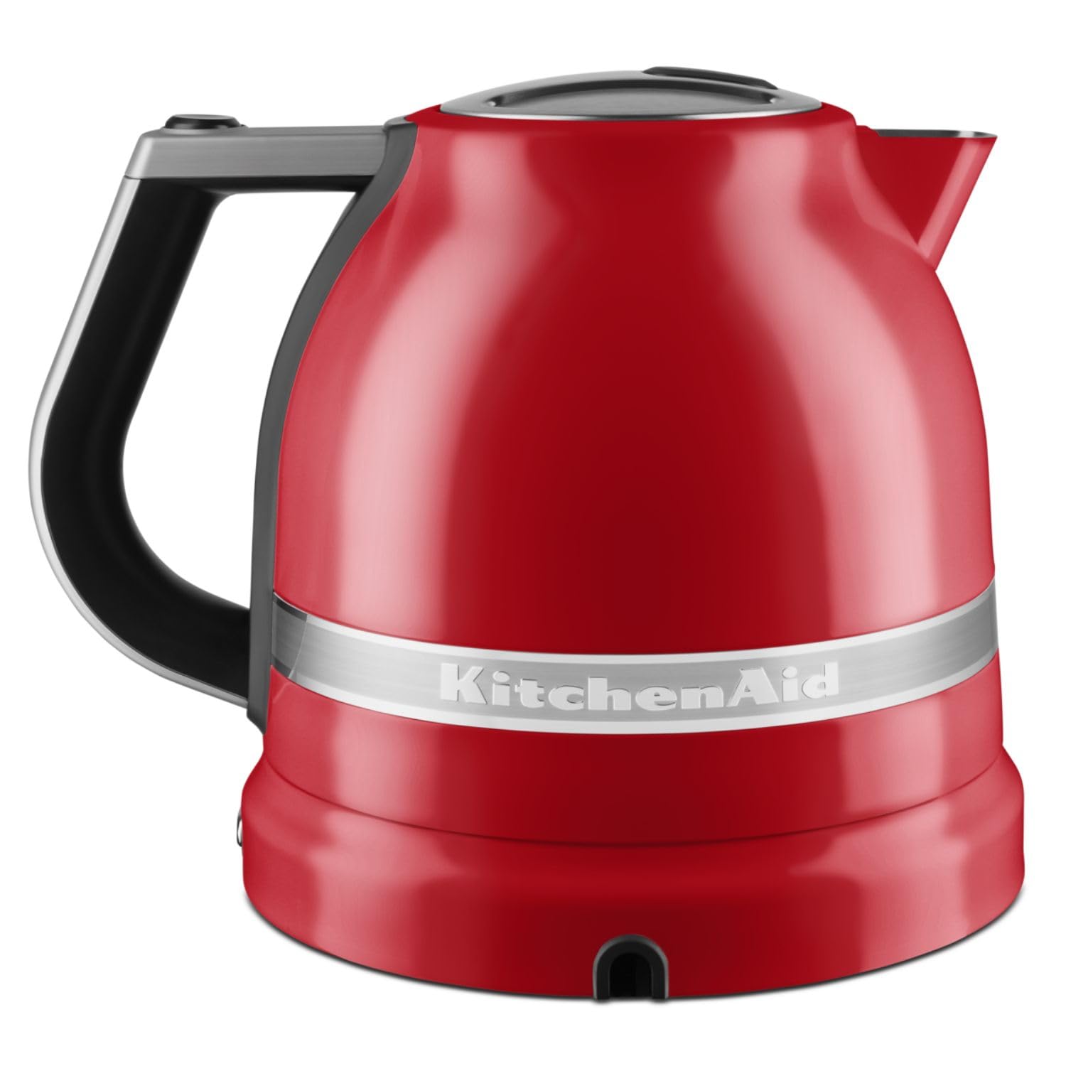 Kitchenaid Bollitore ad acqua 1,5 Litro - Artisan - Bollitore in acciaio inox con indicatore di temperatura - 2400W - Rosso Imperiale