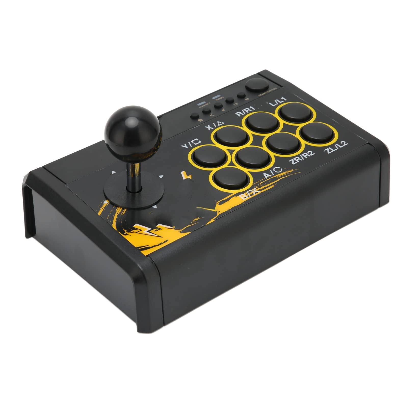 アーケードスティック、PS3 / PS4 /スイッチ/PC用のUSBワイヤードジョイスティックファイティングスティックゲーミングコントローラー、アーケードファイトスティックジョイスティック、プラグアンドプレイ アーケードスティック、PS3 / PS4 /スイッチ/PC用のUSBワイヤードジョイスティックファイティングスティックゲーミングコントローラー、アーケードファイトスティックジョイスティック、プラグアンドプレイ