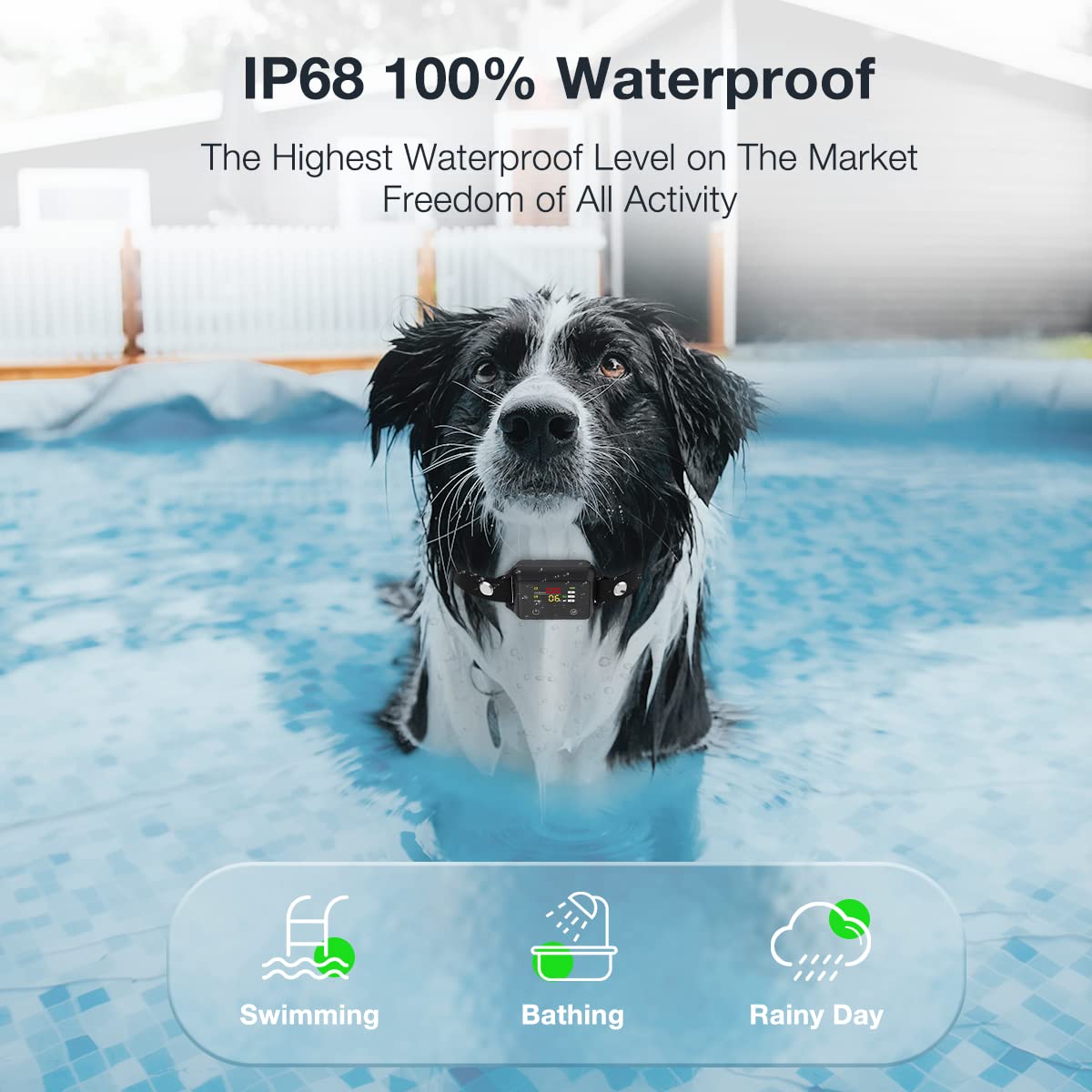 Collare Antiabbaio Intelligente Automatico Cani Display Dgitale - Foto 4