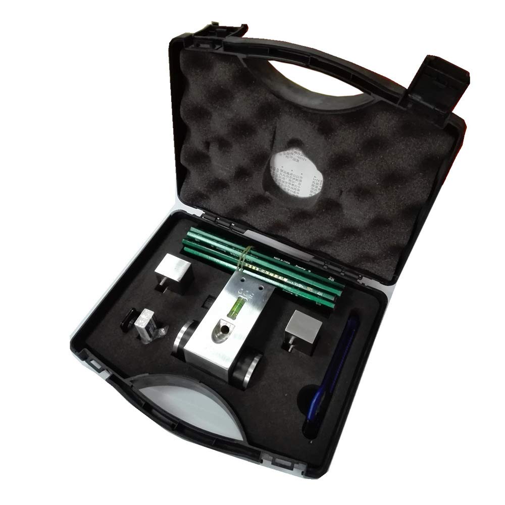 Pencil Hardness Tester Paint Coating Film Scratch Tester Kit with 13 Pcs Pencils and Three Purposes 500g 750g 1000g 3 in 1