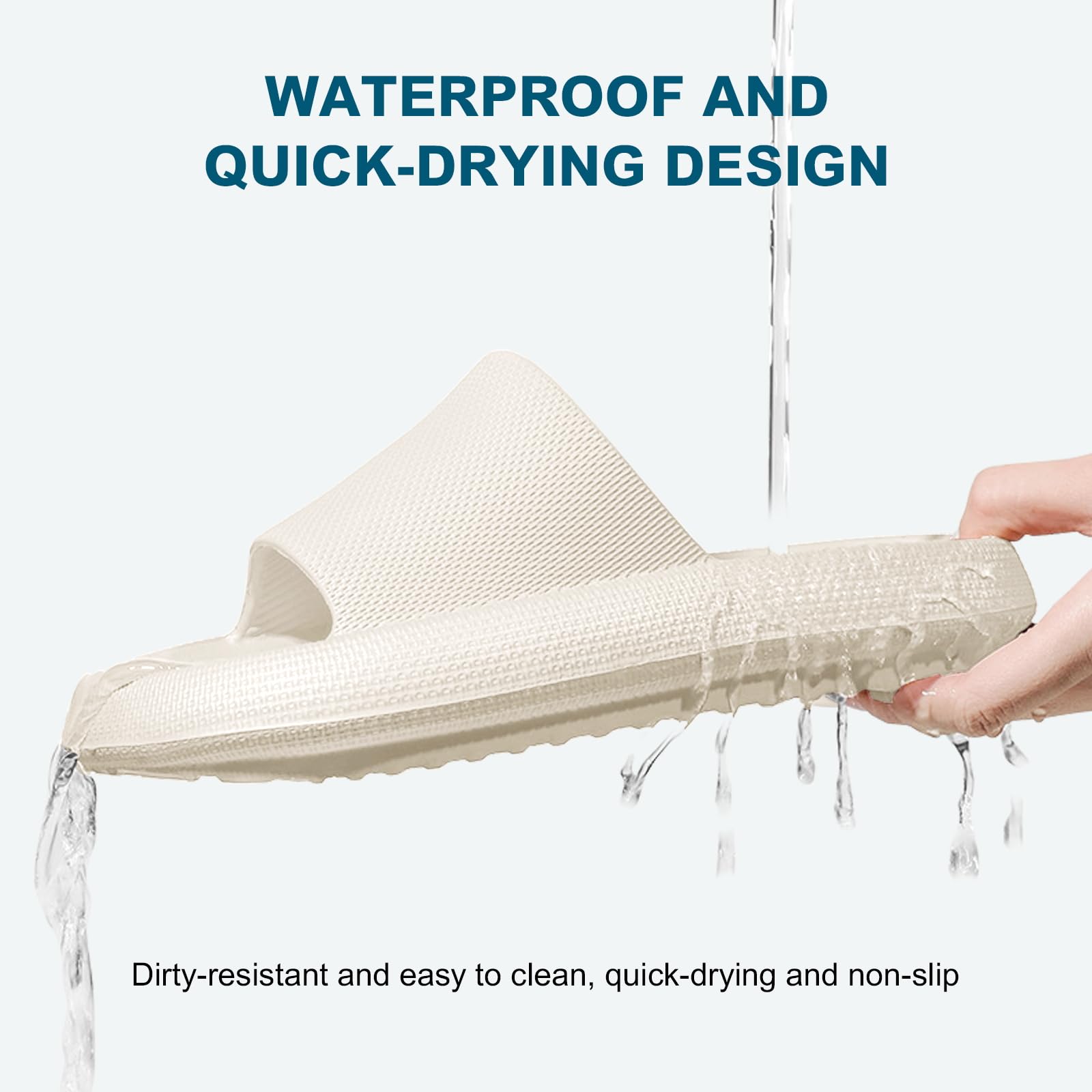 HEOAARG Ciabatte Donna Uomo Leggero Ciabatte Casa Ciabatte Piscina Slider Ciabatte Nuvole Casa Pantofole Ciabatte da Mare Doccia Spiaggia Bagno Giardino
