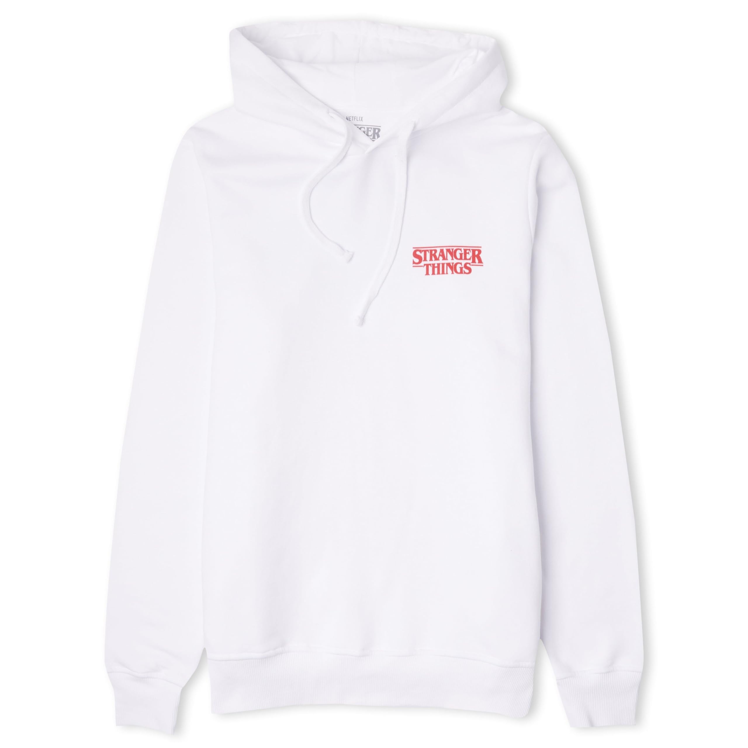 Stranger Things Americana Unisex Hoodie - White - M