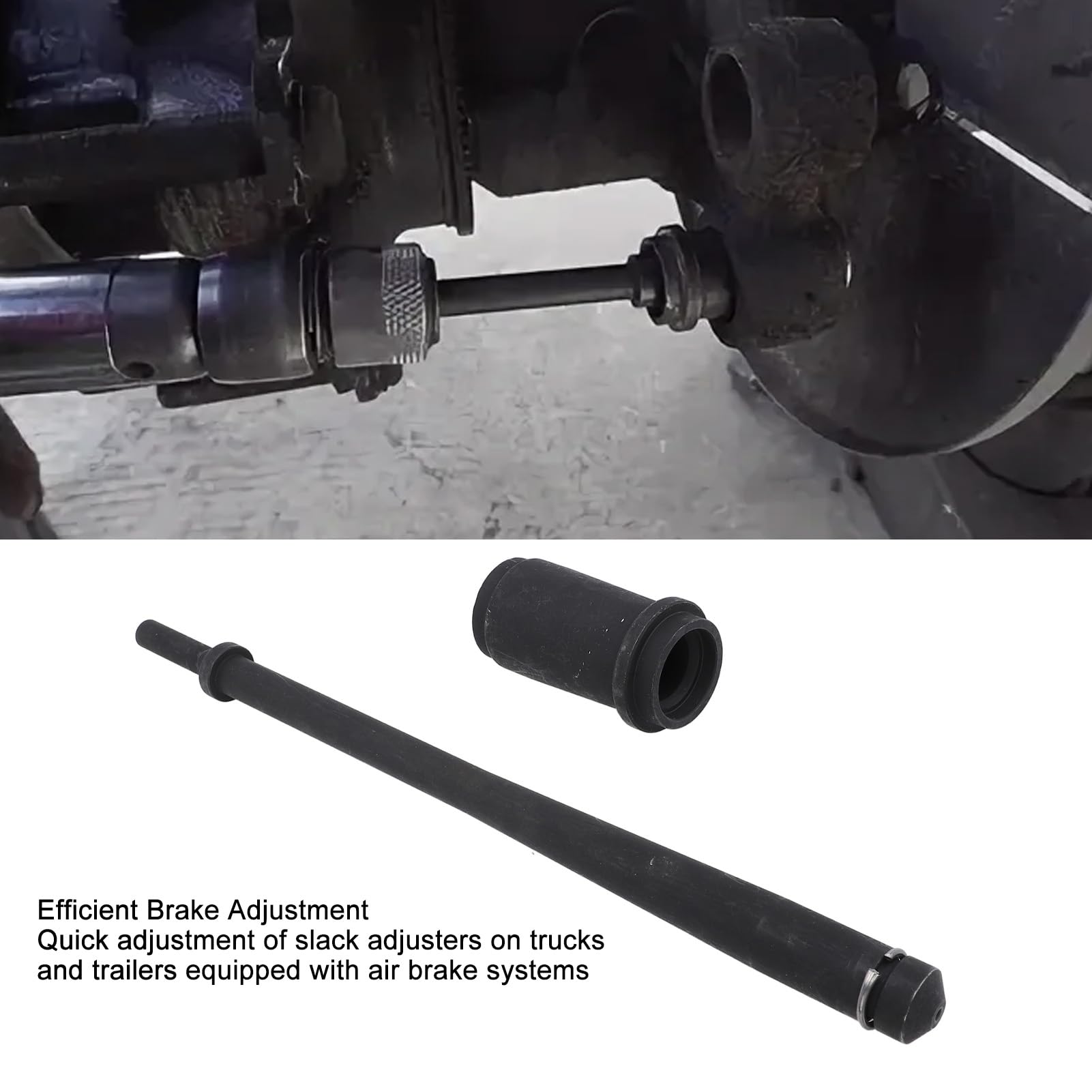 Lybunair Anchor Pin Bushing Kit, 1 3/8 Inch Pneumatic Bushing Drive Tool, Designed for Truck and Trailer Anchor Pin Installation and Removal, 29090 (Without Automatic Tension Adjuster Release Tool)