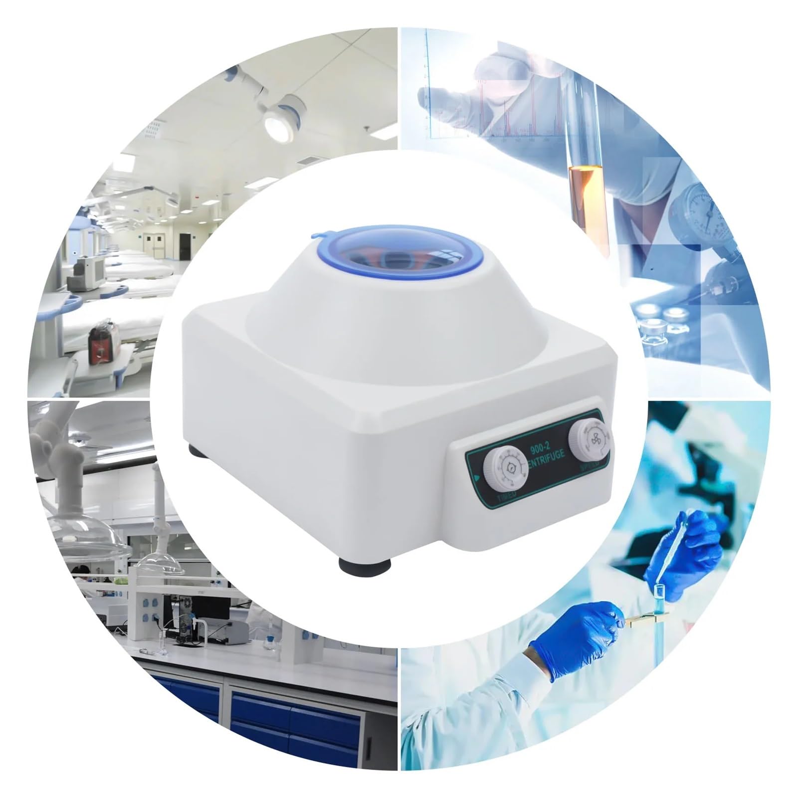 Centrífuga De Plasma Eléctrica De Laboratorio De 4000 RPM, Máquina Médica, Centrífuga De Sobremesa Portátil For Suero Aislado PRP