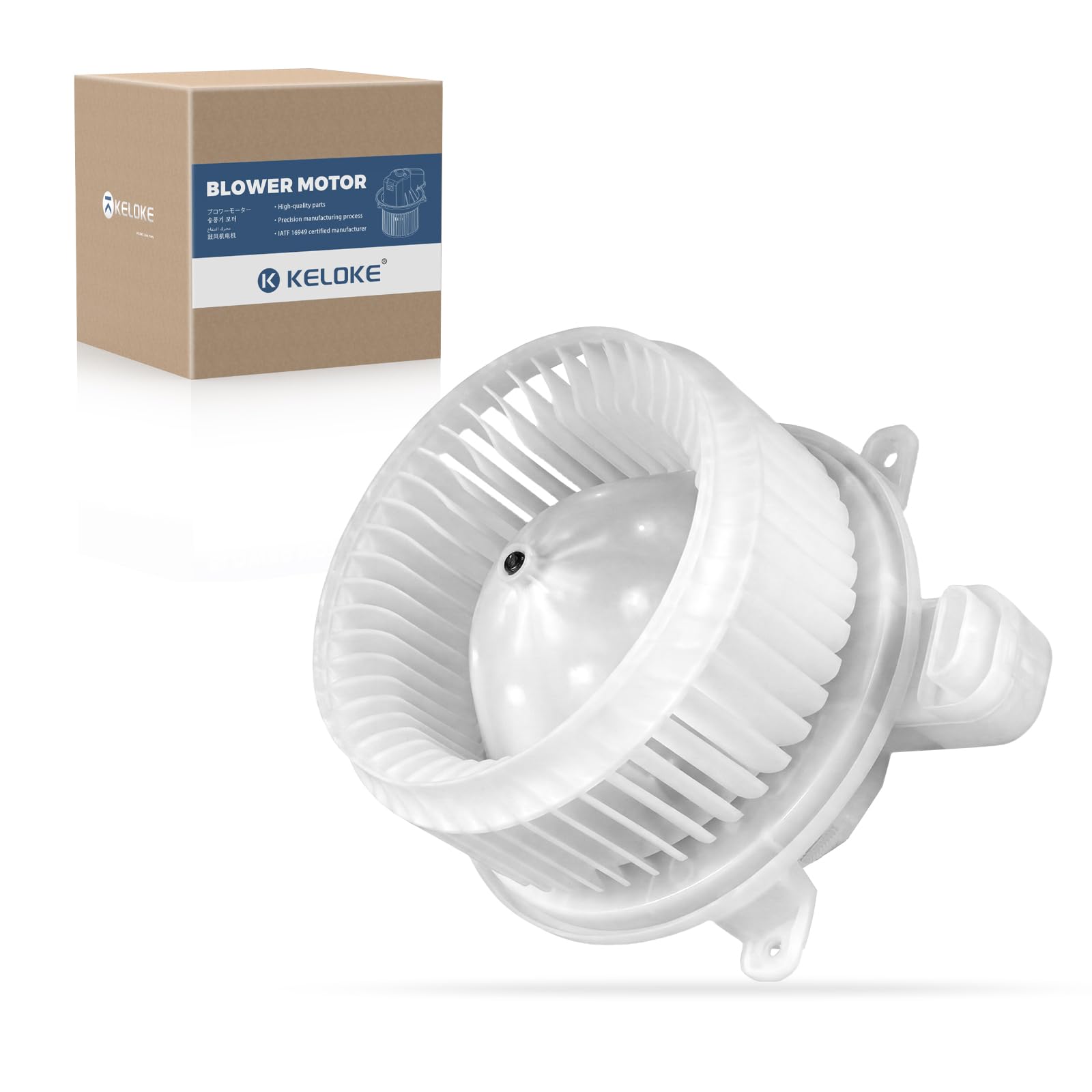 KELOKE AC Heater Blower Motor w/Fan Fit for Lexus | IS250/IS350 2006-2015, GS300 2006, GS350/GS450h 2007-2011, GS430 2006-2007, GS460 2008-2011, IS F 2008-2014, Replace# 700299