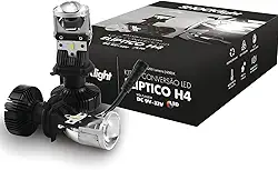 Kit Conversão Led Elíptico H4 6500K 12V 36W 5200Lm