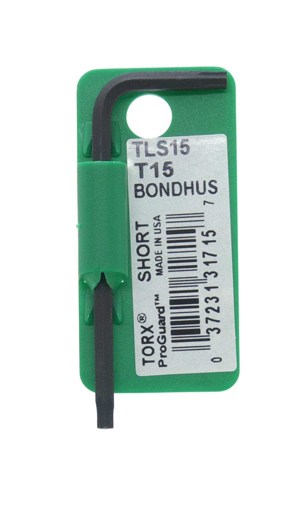 Bondhus, T15 TORX Key, TX15, 31715
