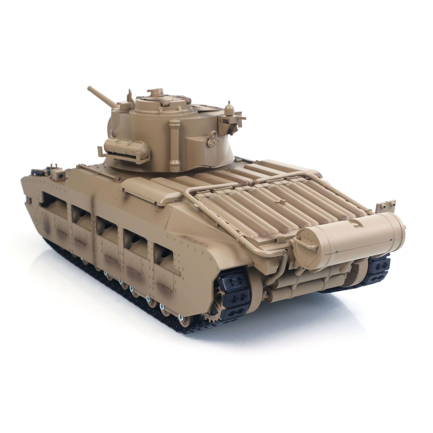 TOUCAN RC HOBBY Tongde 1/16 Telecomando Militare Serbatoio Matilda III IV Torretta Rotazione 320 Gradi Luci IR Suoni RC Modello Elettrico Fumo Unità