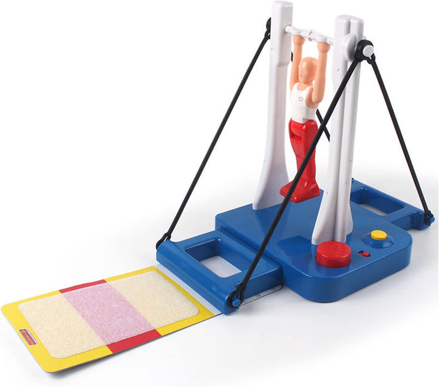 Breadom Novelty Toys Gymnastics Horizontal Bar Little Toy Flip Gymnastics Machine Game Children's Desktop Toys Fantastic Gymnastics Game Challenge Game for Girls & Boys