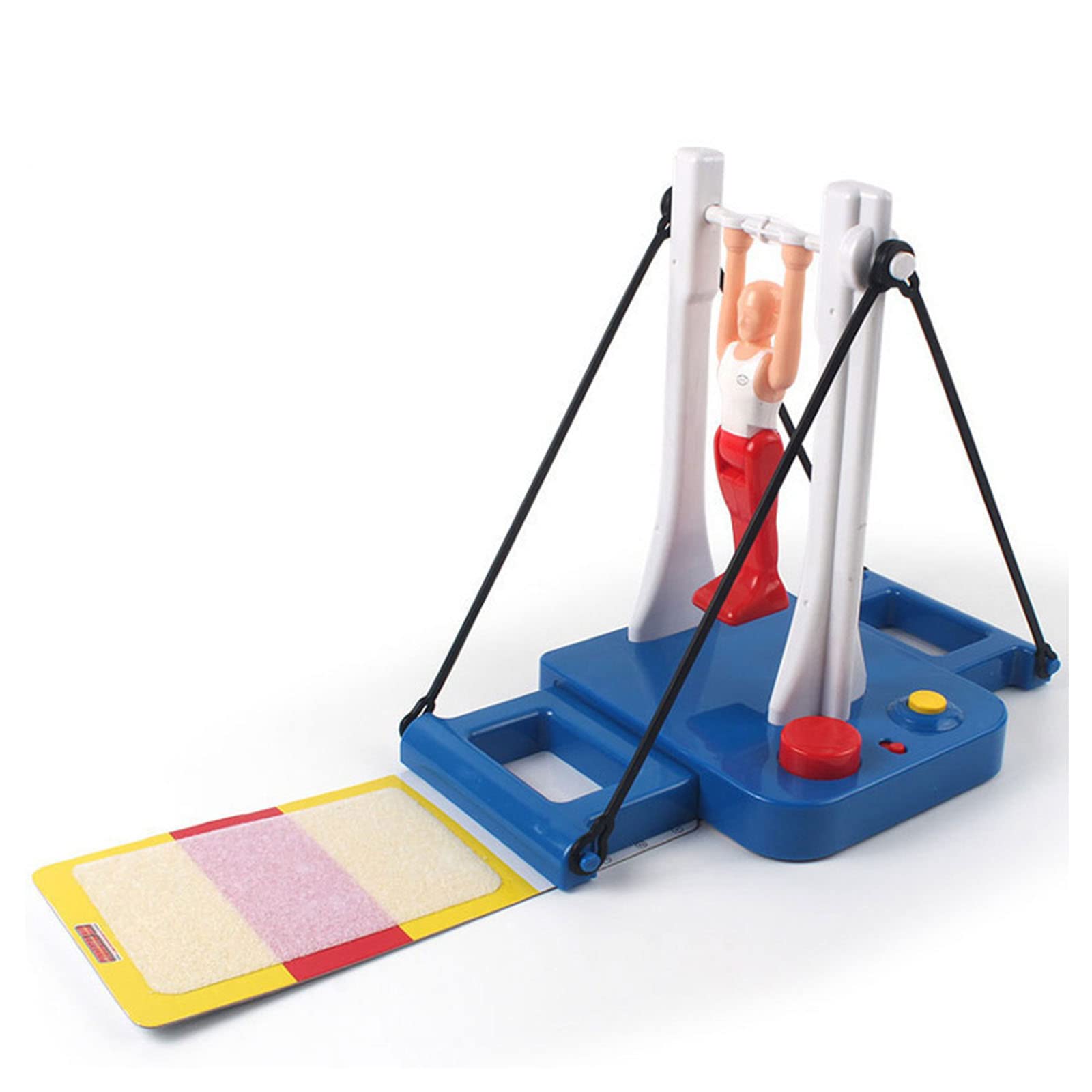 Breadom Novelty Toys Gymnastics Horizontal Bar Little Toy Flip Gymnastics Machine Game Children's Desktop Toys Fantastic Gymnastics Game Challenge Game for Girls & Boys