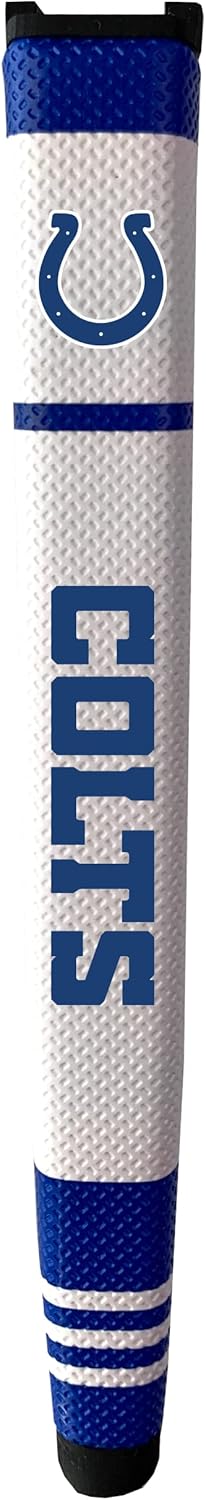 Team Golf NFL Indianapolis Colts Golf Putter Grip Team Golf NFL Golf Putter Grip (Multi Colored) with Removable Ball Marker, Durable Wide Grip & Easy to Control