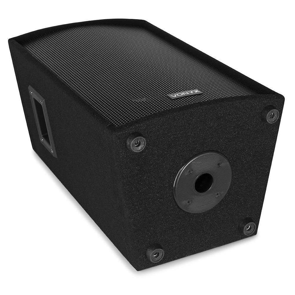 VONYX Pack SL10-2 × Enceintes Passives 10″ (1000 W Max) | Sono DJ Bar & Animation Pro | Haut-parleurs 2-Voies avec Poignées et Montage sur Pied