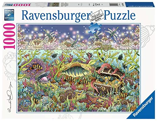 Ravensburger Puzzle 15988 - Dämmerung im Unterwasserreich - 1000 Teile