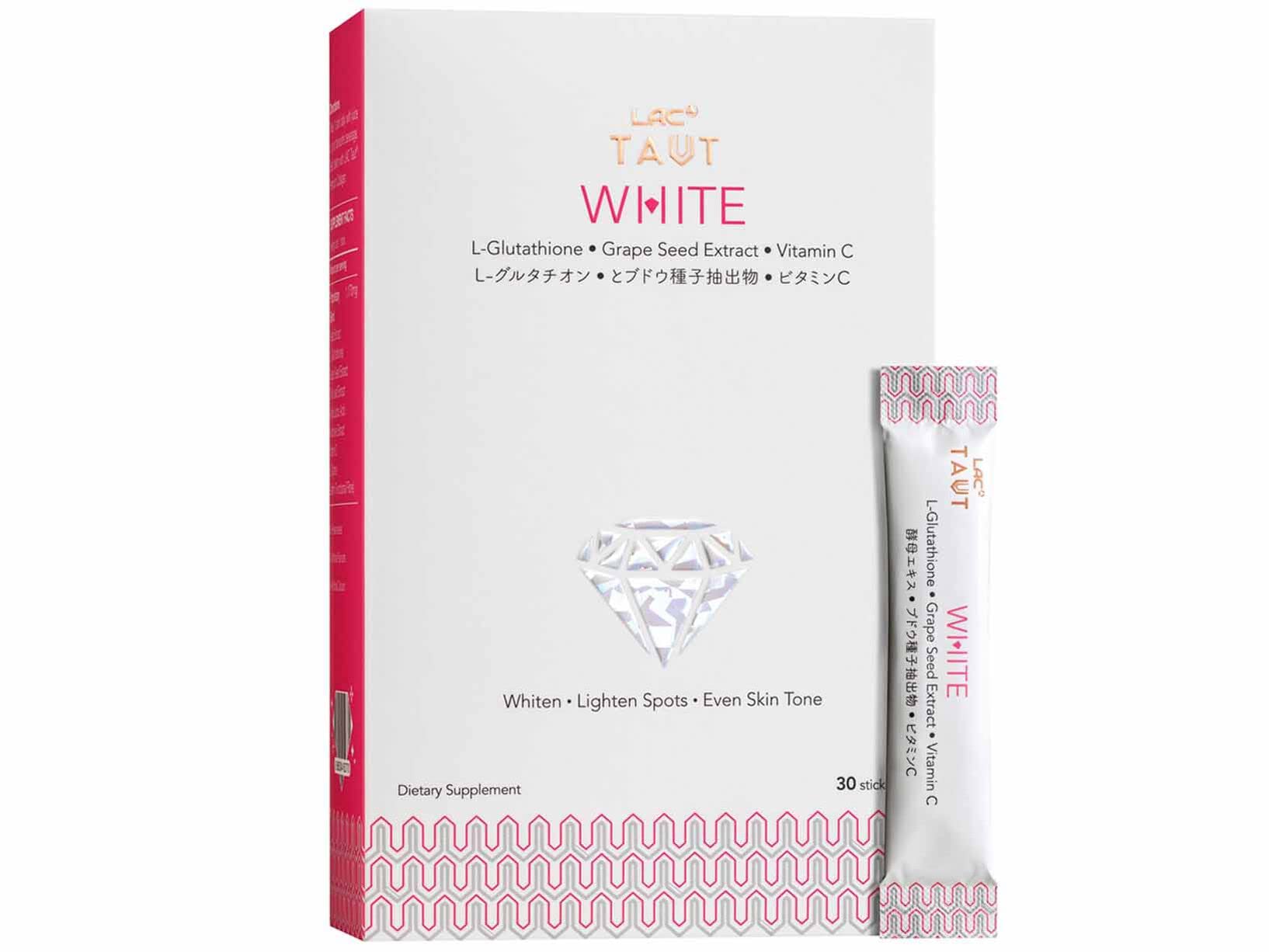 lac taut glutathione review LAC Taut White