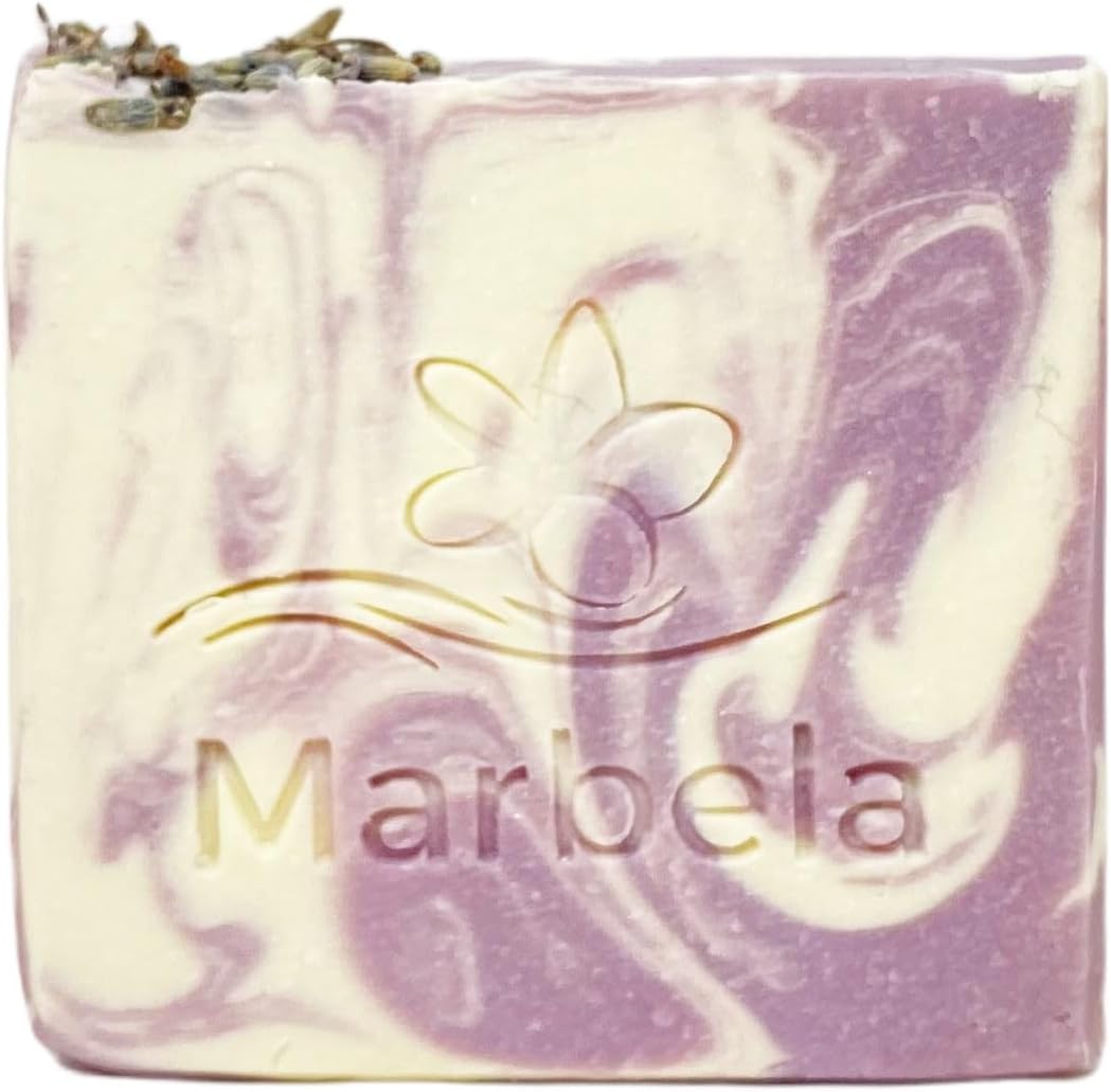 Bath & Body Works Lavender & Pine 3-Wick Scented Candle with a Lavender Dream Bar Soap