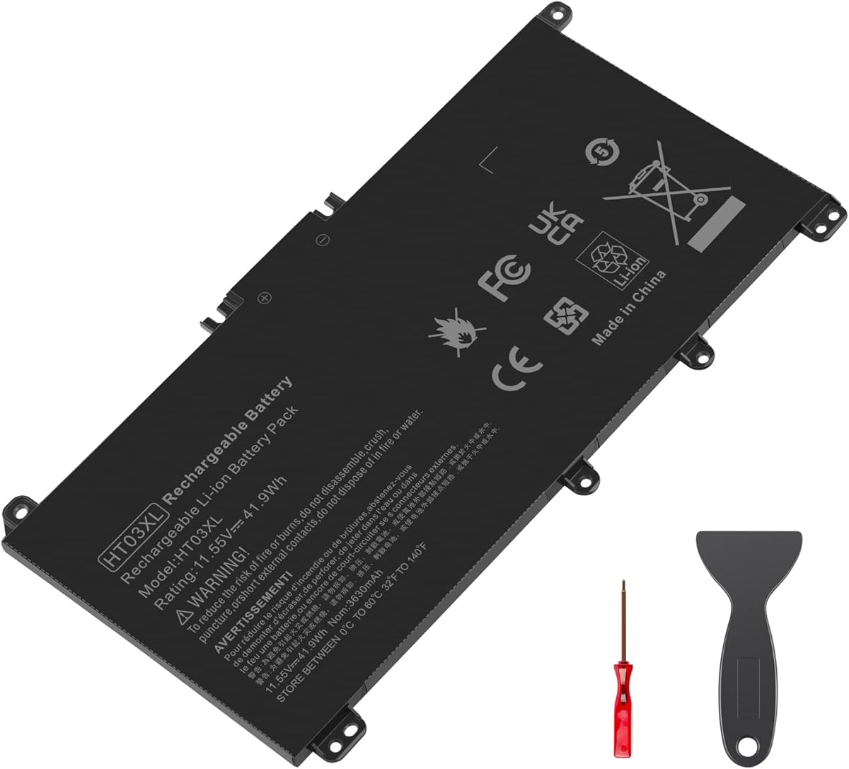 TREE.NB HT03XL Battery for HP L11119-855 Pavilion 14 15 17 15-CS 15-DA 15-DB 15-DW Series 15-CS0053CL 15-DW0033NR 15-DA0014DX HT03041XL L11421-542 L11421-2C2 HSTNN-UB7J HSTNN-DB8R
