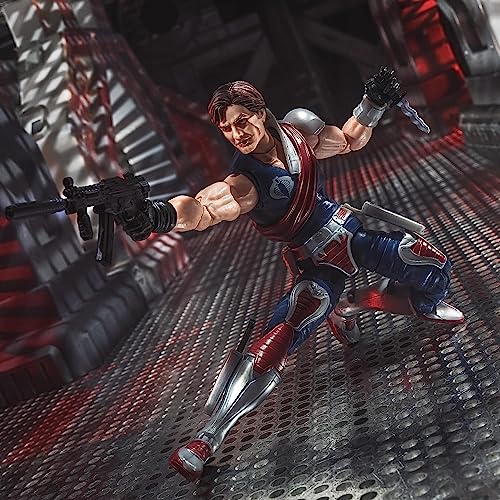 Image of G.I. Joe Classified Series 15 cm Premium Collection Xamot Paoli 45 Figure with Multiple Accessories, Special Packaging F4025, Multi-Colour