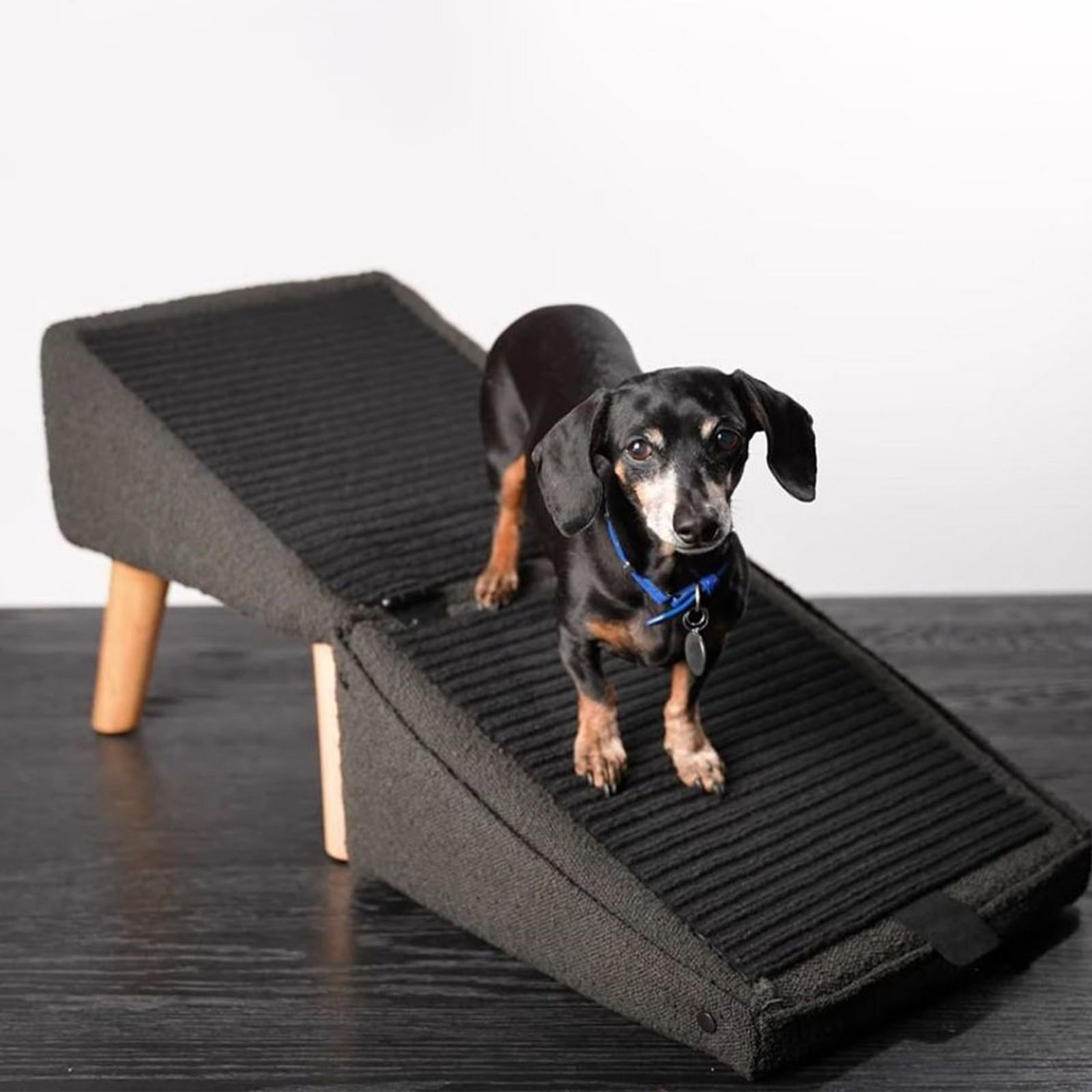 Rampa Plegable Para Perros – Para Ayudarlos A Subir A La Cama, Sofá O Coche, Antideslizante Y Estable