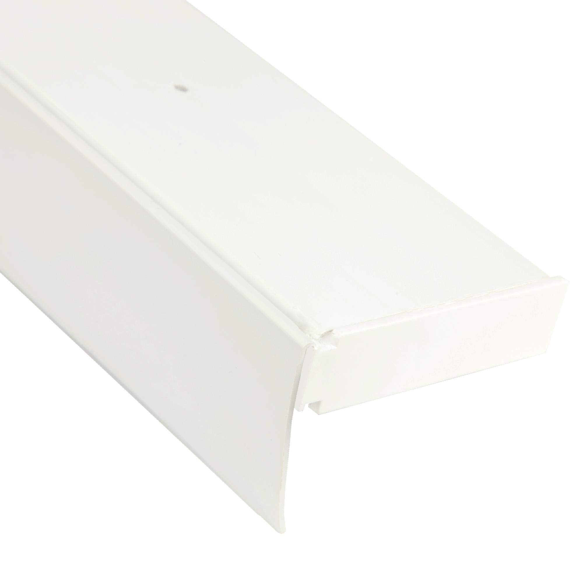 Gordijnrails 216 Deco Stucrail Wit Mat | Decoline