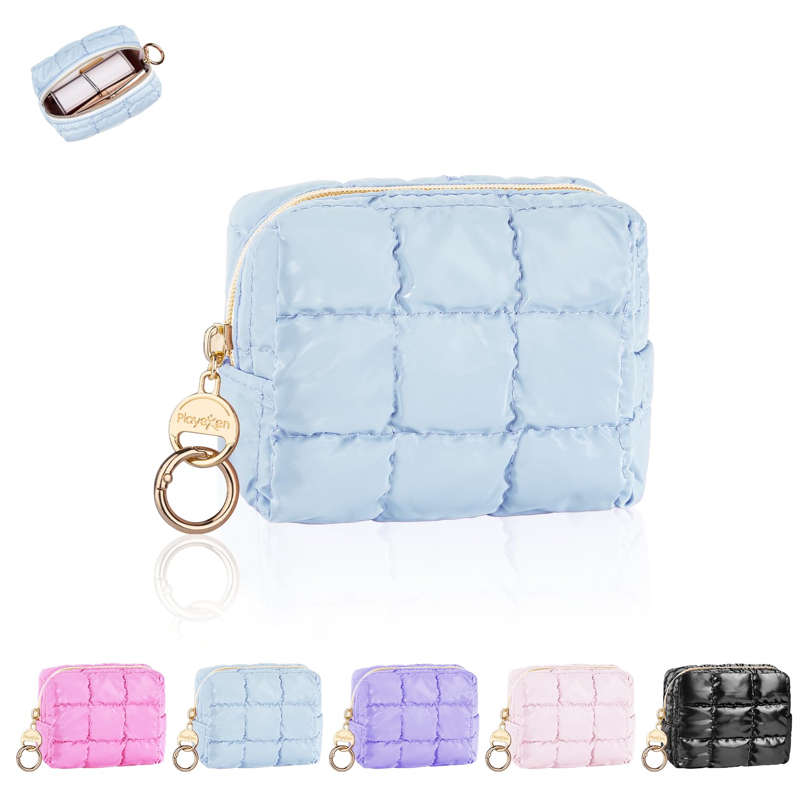Mini Kosmetiktasche Make UP Tasche Klein Schminktasche Damen
