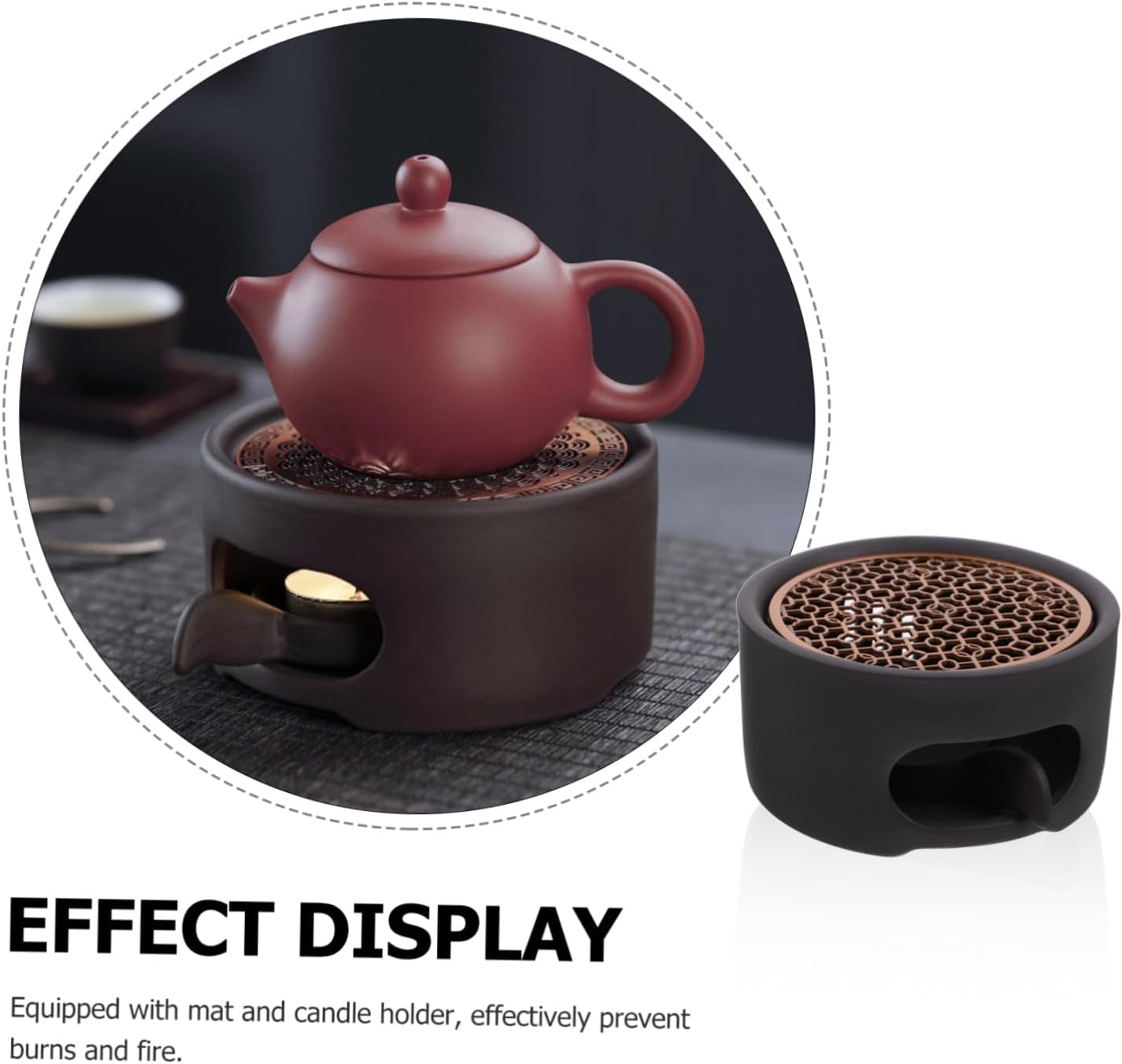 Heating Base Tea Warmer Teapot Warmer Teapot Holder Tea Light Heater Home Decor