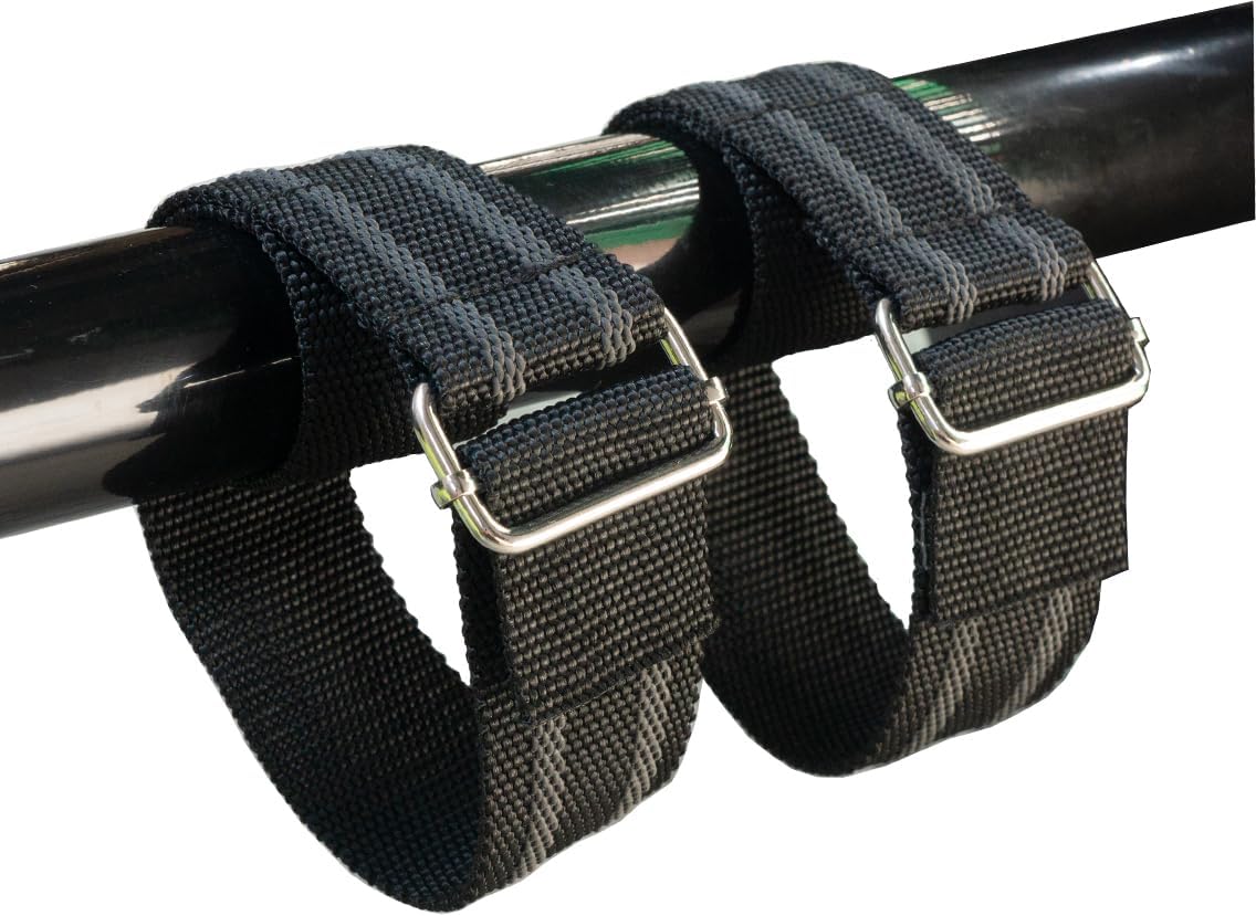 GuRK4-Pack Sturdy Stitching Strap Shovel Mount for Roof Rack,Quick Mount UTV Gun Rack,Adjustable Strap Loop Hook to Attach Shovel Axe Tool Snugly for ATV Jeep Tractor Truck Trailer Golf