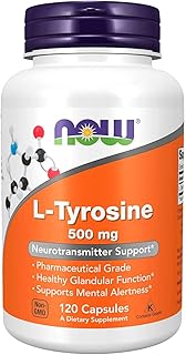 L Tirosina 500mg Tyrosine Importada Eua