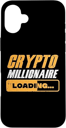 Vista 55 de Funda para iPhone 14 Pro Max Crypto Millionaire Loading Cryptocurrency Trader Hombres Mujeres