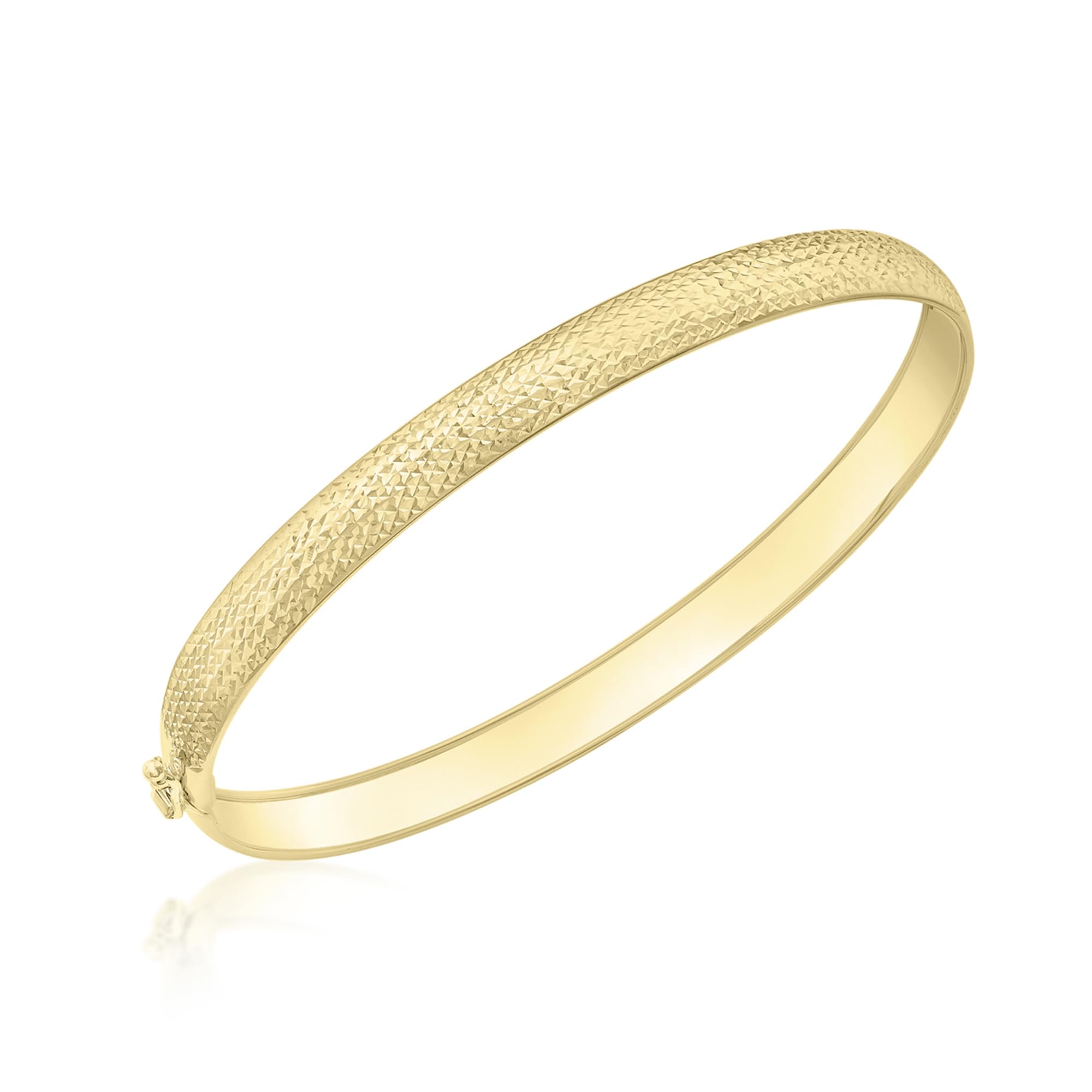 Carissima Gold Damen Amreif 9k (375) Gold Diamant-geschnitten Flexibel