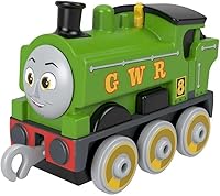 Thomas & Friends Metallic Duck Toy Train Engine - Durable Die-Cast Push-Along for Track Play Ages 3+