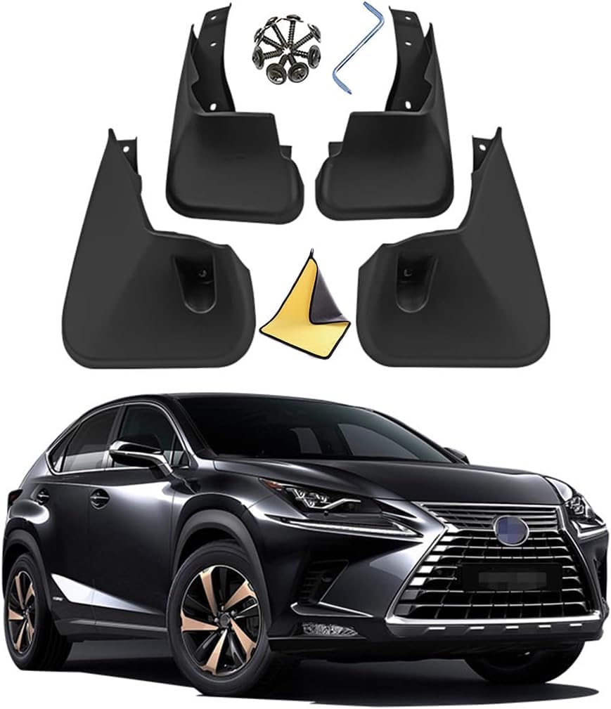 PLKASHUC Mud Flaps Car Mudguards for Lexus NX200/260/300/350 NX 2017-2021.