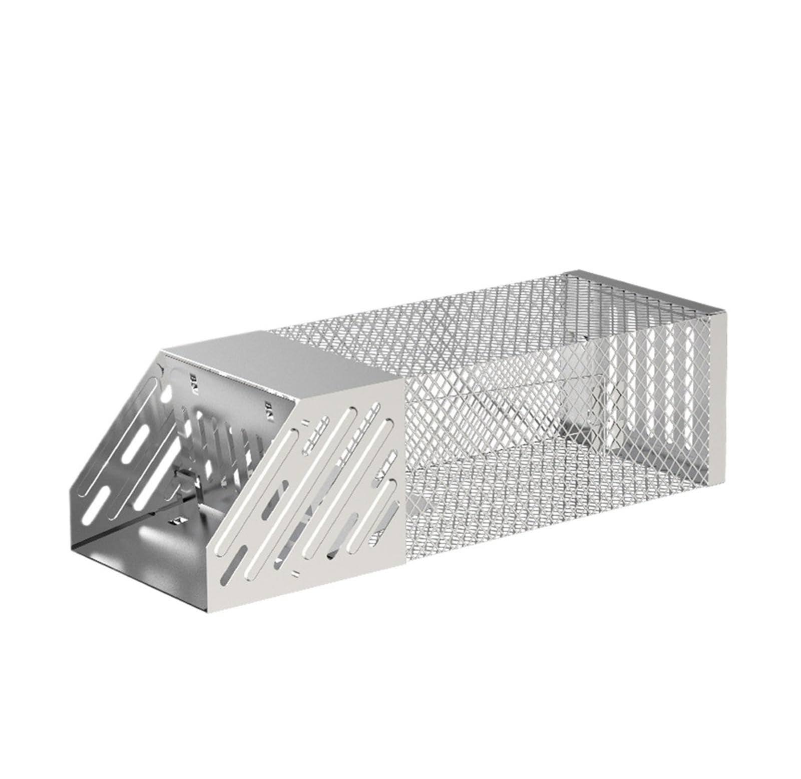 LYMFE Rat Traps,Mouse Catcher Mousetrap Iron Net Self-Locking Household Mousetrap Household Gadget Metal
