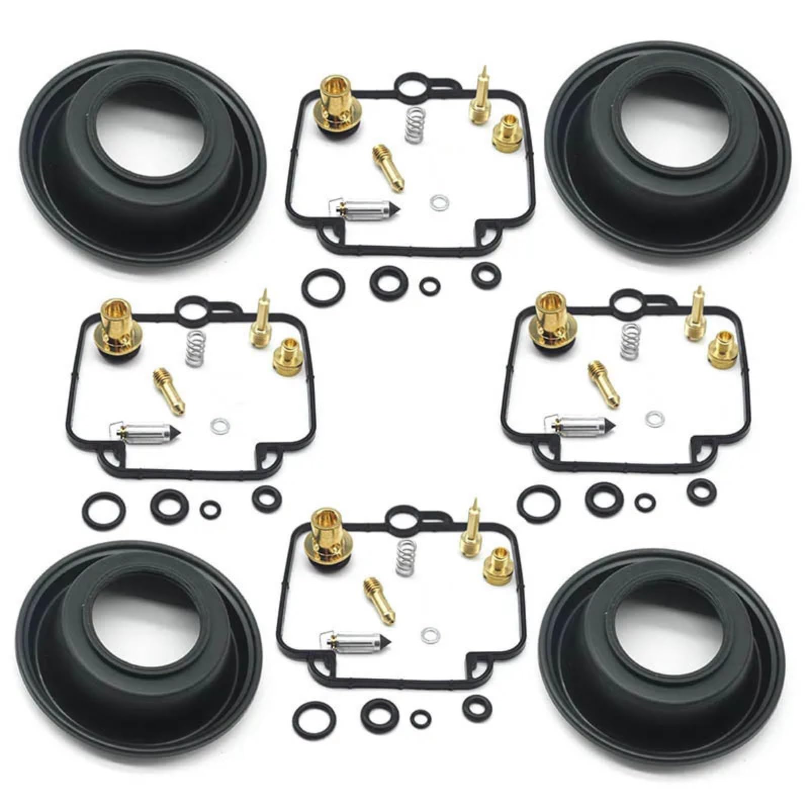 Kit Carburador Repuesto Kit Reparación Carburador Motocicleta Para Suzuki Para Katana 750 GSX750F 1989-1997 Conjunto De Flotador Émbolo Diafragma Conjunto De Reconstrucción Carburador(D Set)