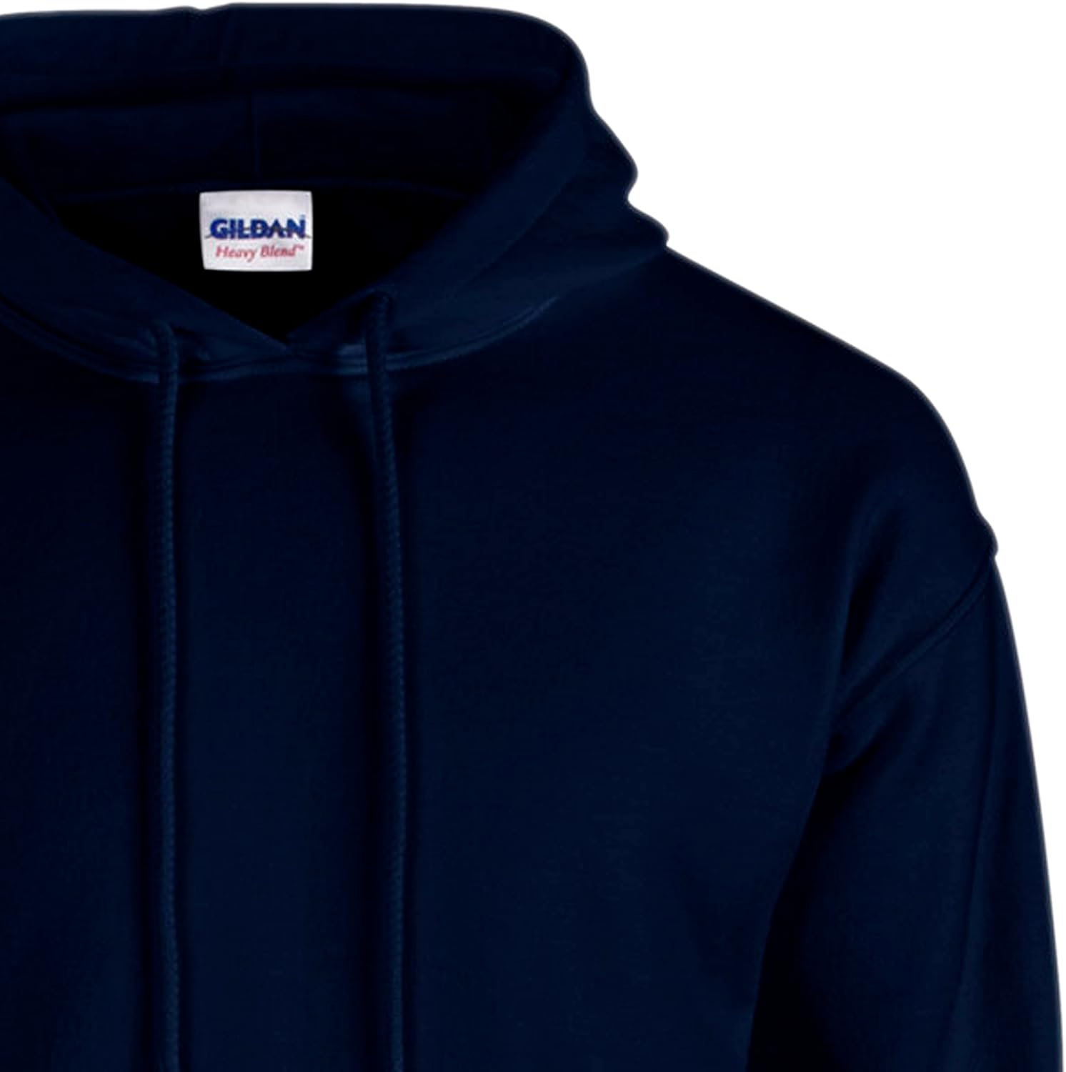 Gildan Blank Hoodie - Hooded Sweatshirt - Unisex Style 18500 Adult Pullover Navy - Image 5