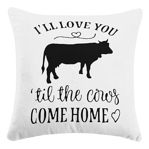 Sufamb I'll Love You Til The Cows Come Home Decorations