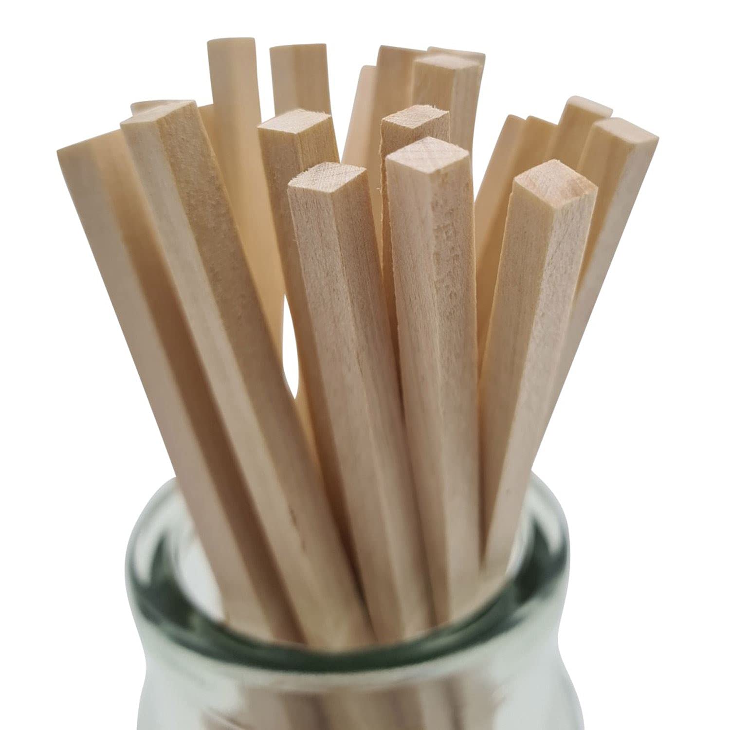 Toffee Apple Sticks - 140mm x 5mm x 5mm - Square Section - Pack of 1000