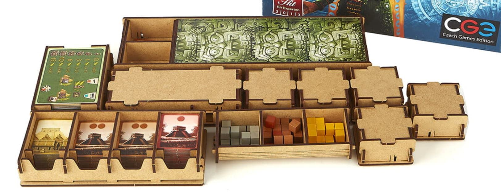 docsmagic.de Organizer Insert for Tzolk'in: The Mayan Calendar Box