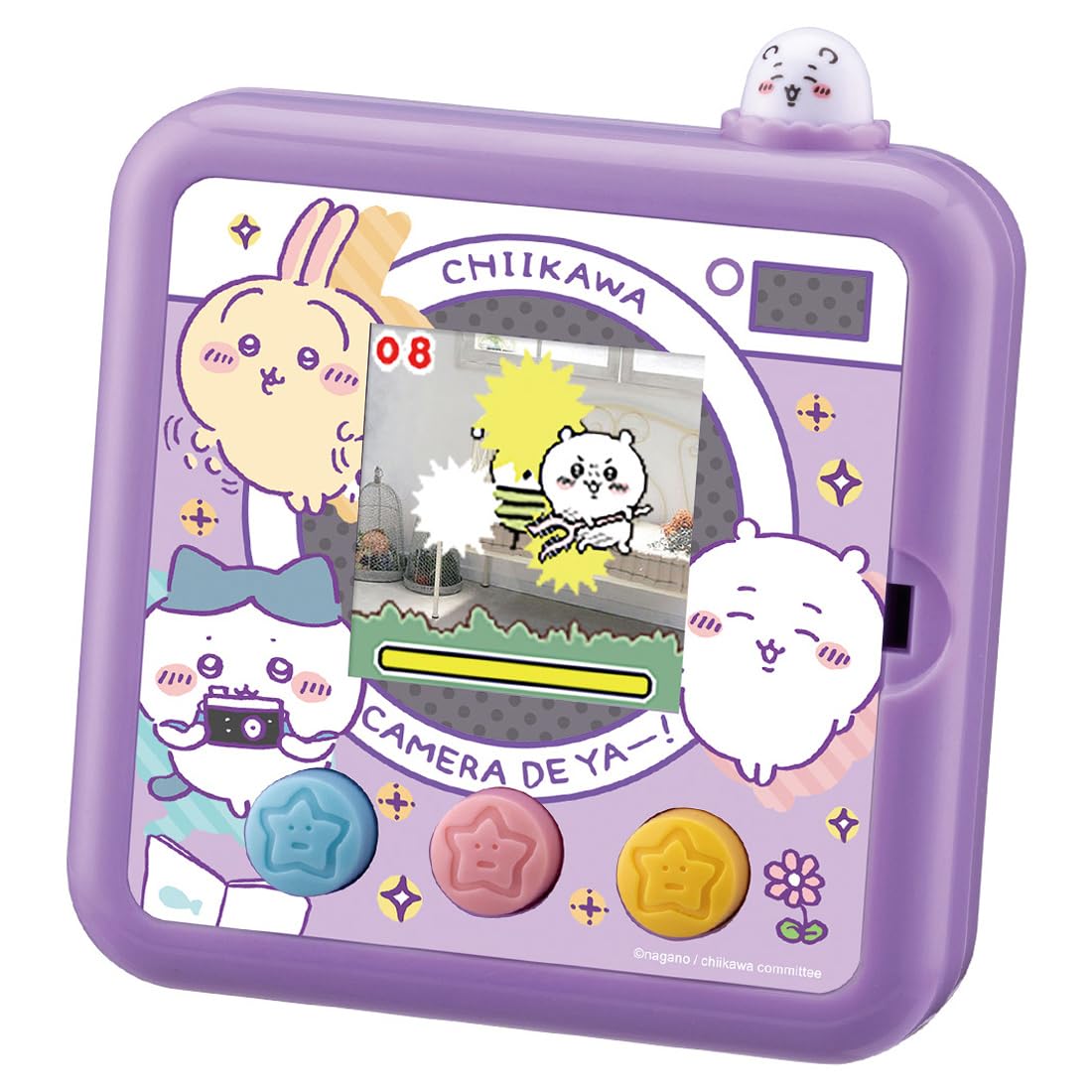 ベ*ス様 阪011 カメラ 5点 まとめ売り Amazon | ちいかわ カメラでヤーッ!! パープル | ハンドヘルドゲーム